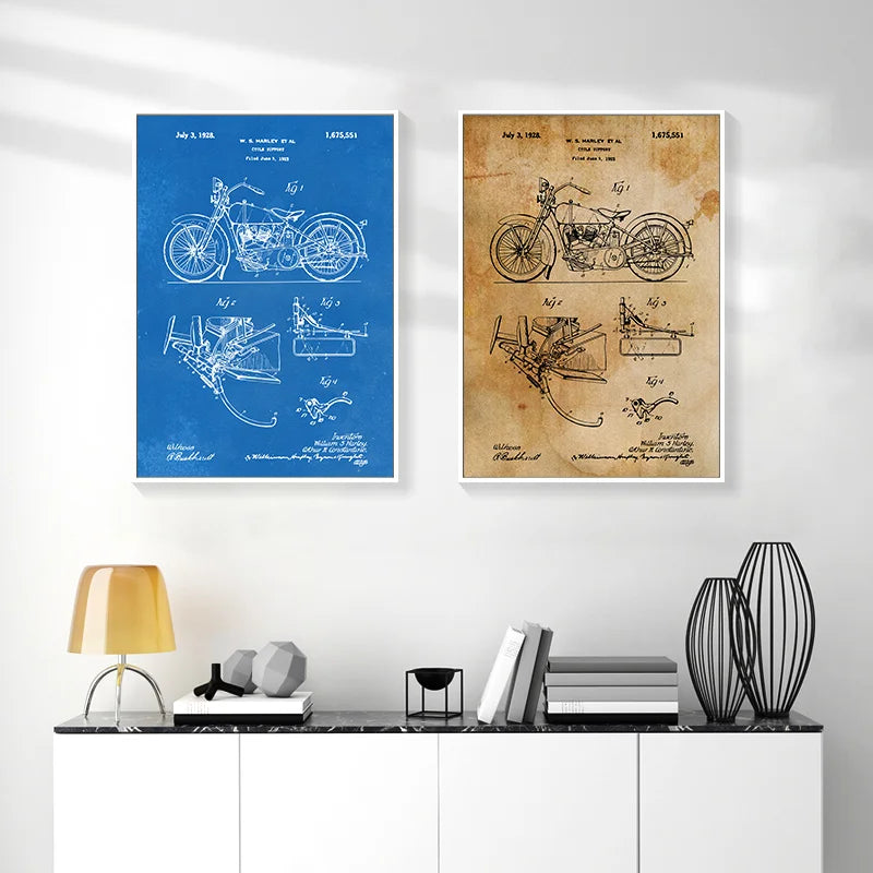 Flugzeug Poster Leinwand