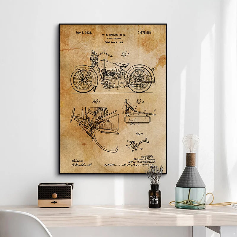 Flugzeug Poster Leinwand