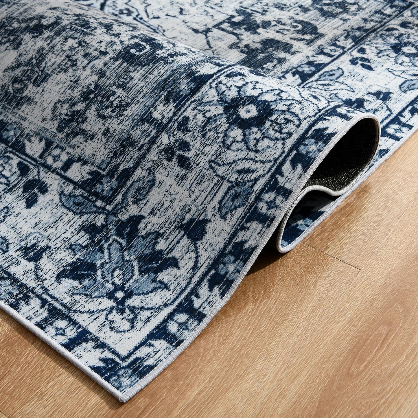 Vintage Bohemian Area Rug for Living Room, Retro Boho Rug Bedroom Indoor Print CarpetLarge Size Rug Kitchen Mat