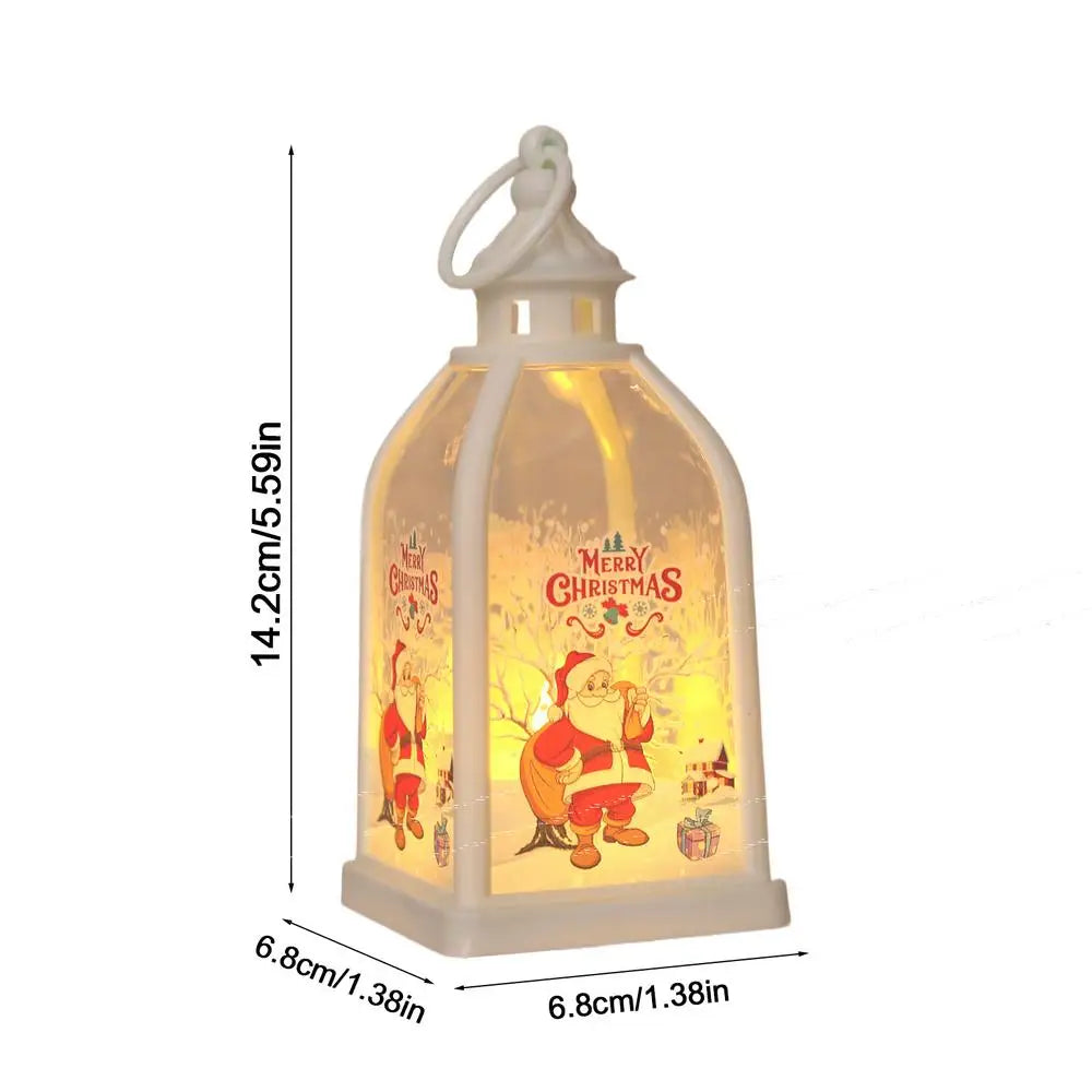 Christmas Night Light Lighted Tabletop Christmas Decoration Battery
