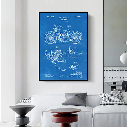 Airplane Poster Canvas