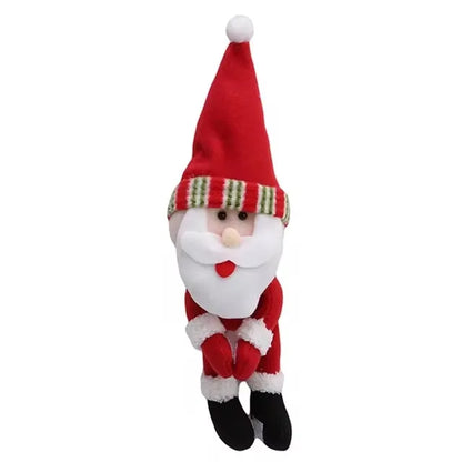 Christmas Decorations Red Wine Bottle Cover Santa Snowman Hold Wine Set Champagne Bottle Set Bar Restaurant Decoration