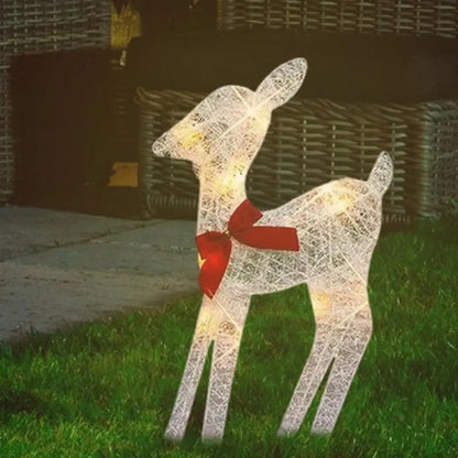 Lighted Deer Yard Outdoor