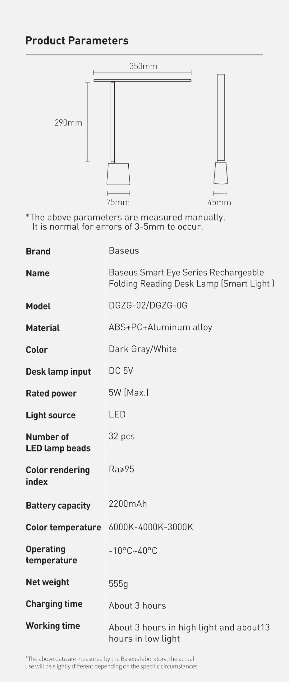 Baseus LED Desk Lamp