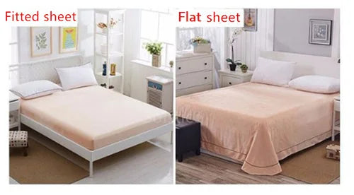 4pcs Solid Color Bedding Set