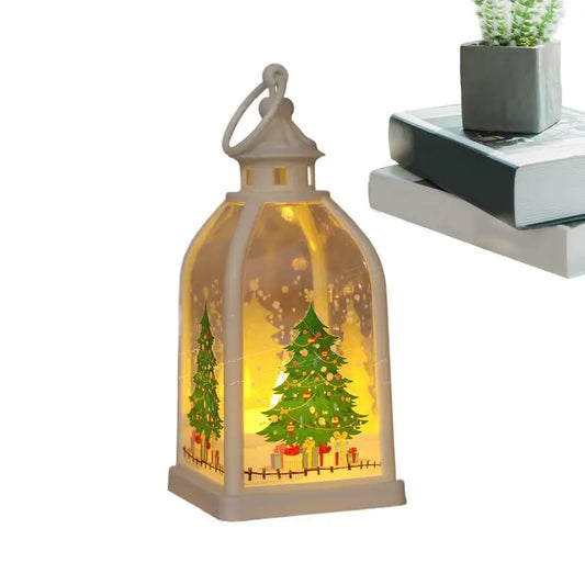 Christmas Night Light Lighted Tabletop Christmas Decoration Battery