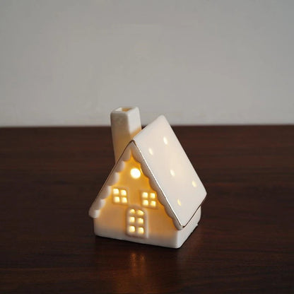 Ausgehöhlte Schreibtischlampe mit Goldrand