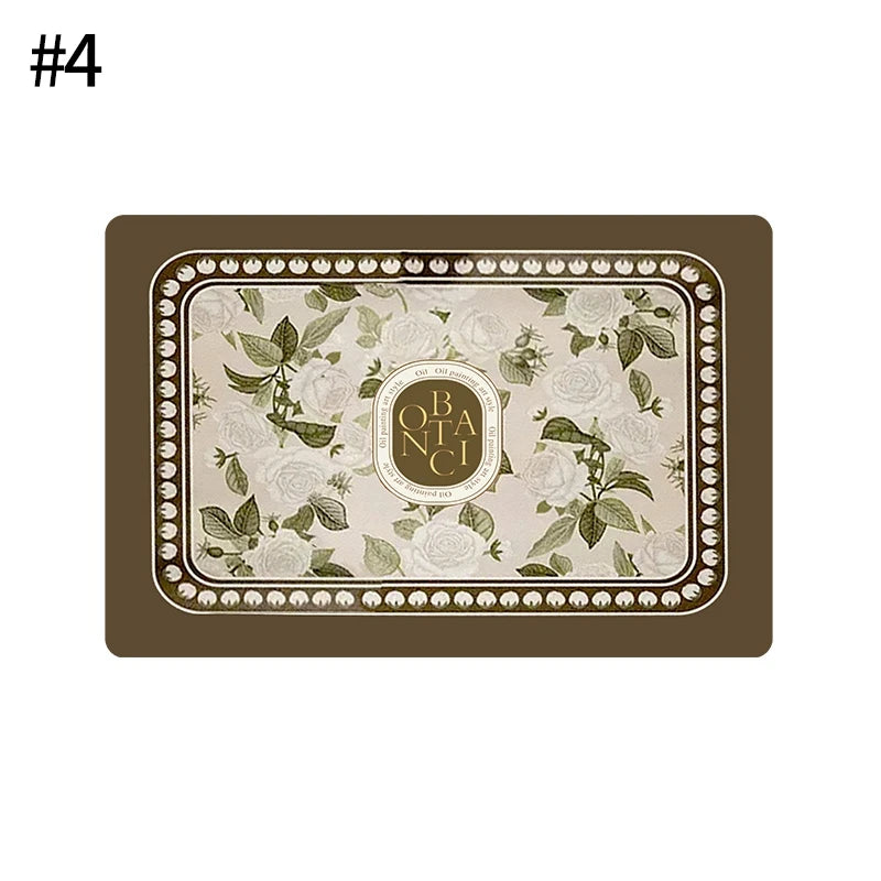 Quick Dry Kitchen Drying Mat – Absorbent Anti-Slip Dish & Coffee Placemat | Table Cup Mat for Fast Drying & Home Decor