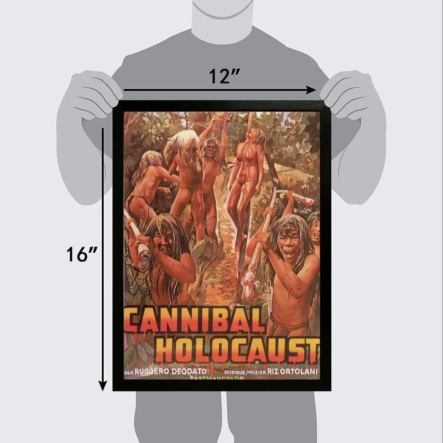 cannibal holocaust Poster Prints