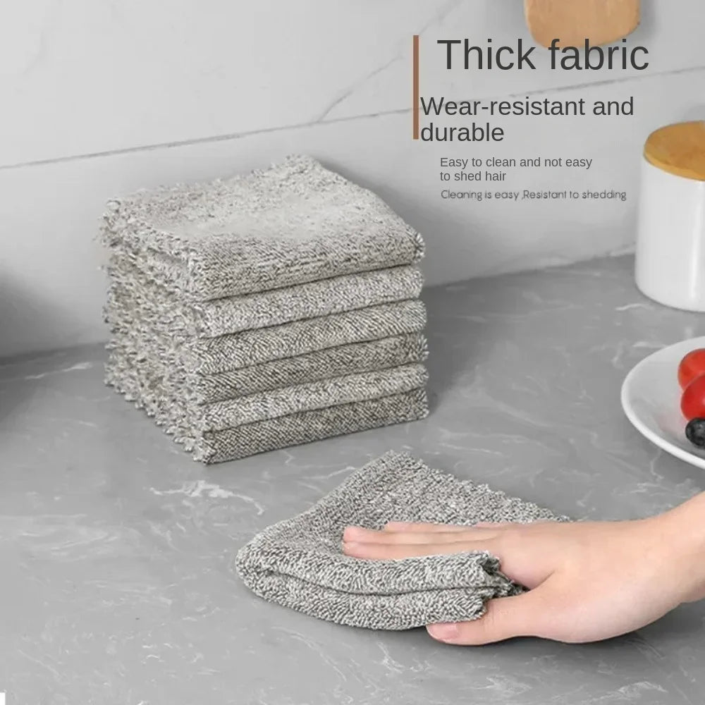 Magic Microfiber Cleaning Cloth – Multi-Purpose Kitchen Towels, Pano de Microfibra Limpeza Trapos de Cocina, Reusable Cleaning Products for Home & Kitchen