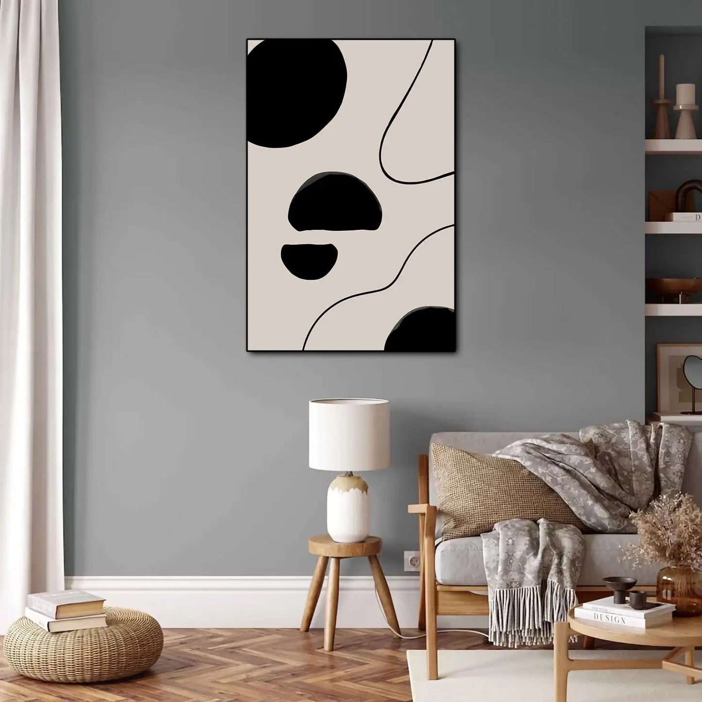 Abstrakte Matisse Wandleinwand